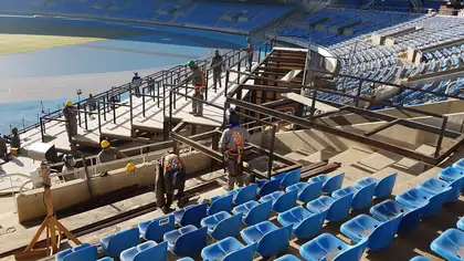 Plataforma em estrutura metálica para Broadcast – foto 4