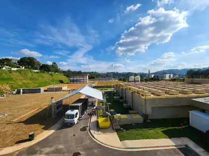 Construção de Estação de Tratamento de Esgoto (ETE) – SABESP – foto 10