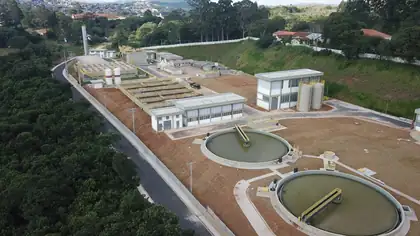 Construção de Estação de Tratamento de Esgoto (ETE) – SABESP – foto 15