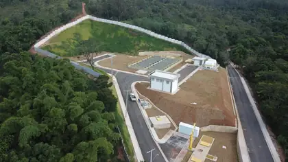 Construção de Estação de Tratamento de Esgoto (ETE) – SABESP – foto 21