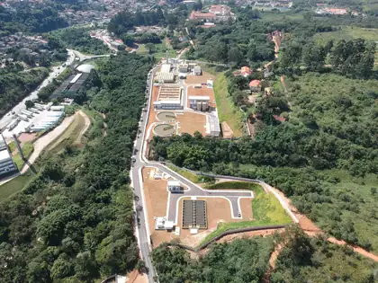 Construção de Estação de Tratamento de Esgoto (ETE) – SABESP – foto 25