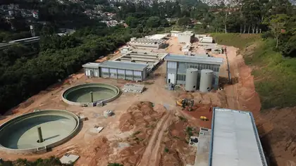 Construção de Estação de Tratamento de Esgoto (ETE) – SABESP – foto 3